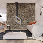 Salamandra a lenha Flamanova Mural - Finoptim